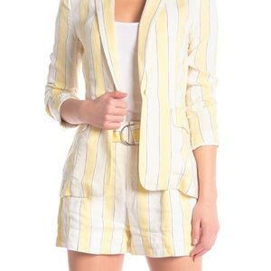 Frame Denim Striped Shorts